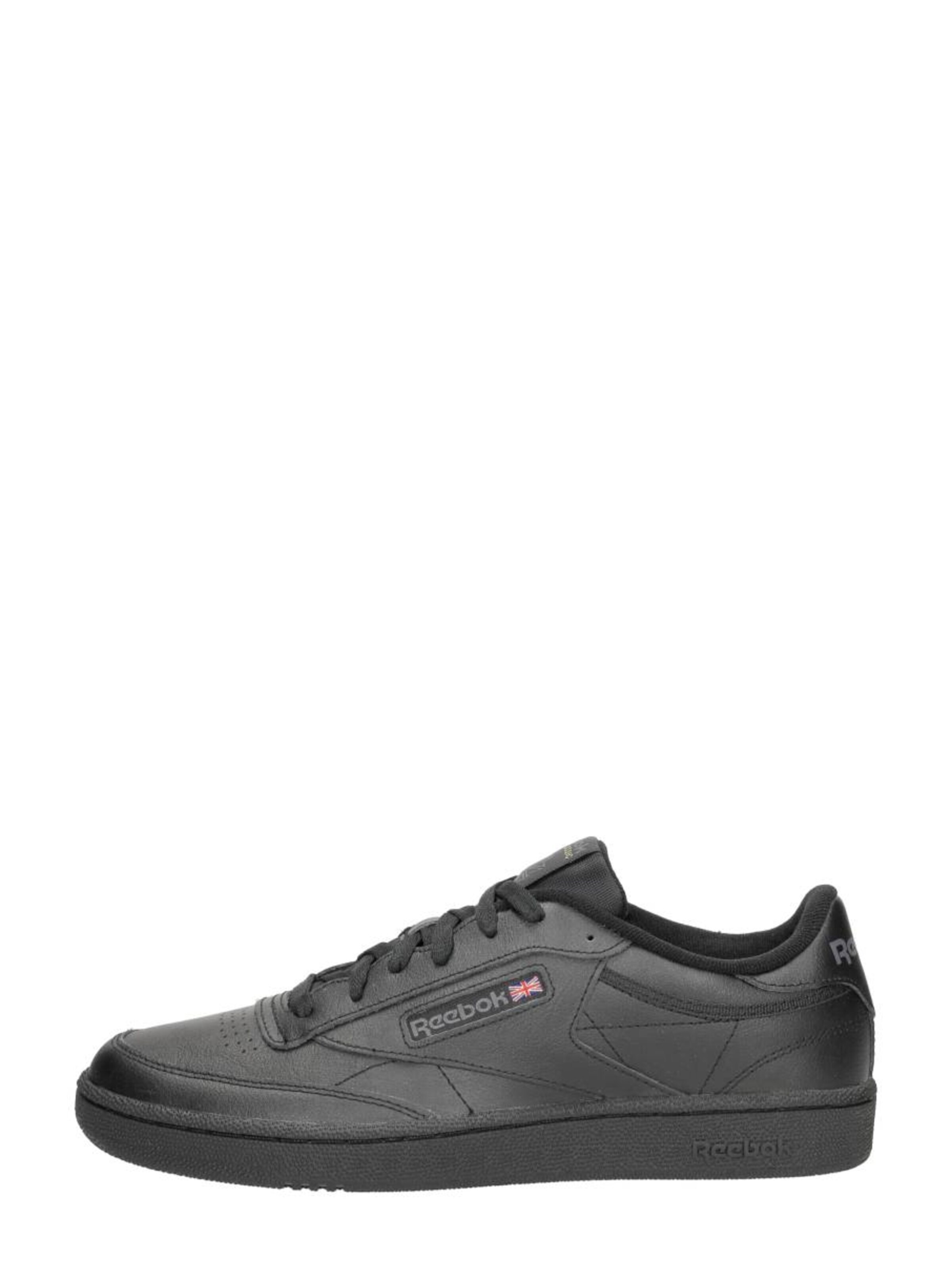 Reebok Sneaker low 'Club C 85'‌‌‌‌‌‌‌‌‌‌ in Schwarz: Vorderseite