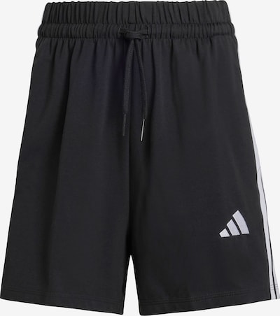 Sportinės kelnės 'Essentials' iš ADIDAS SPORTSWEAR, spalva – juoda / balkšva, Prekių apžvalga