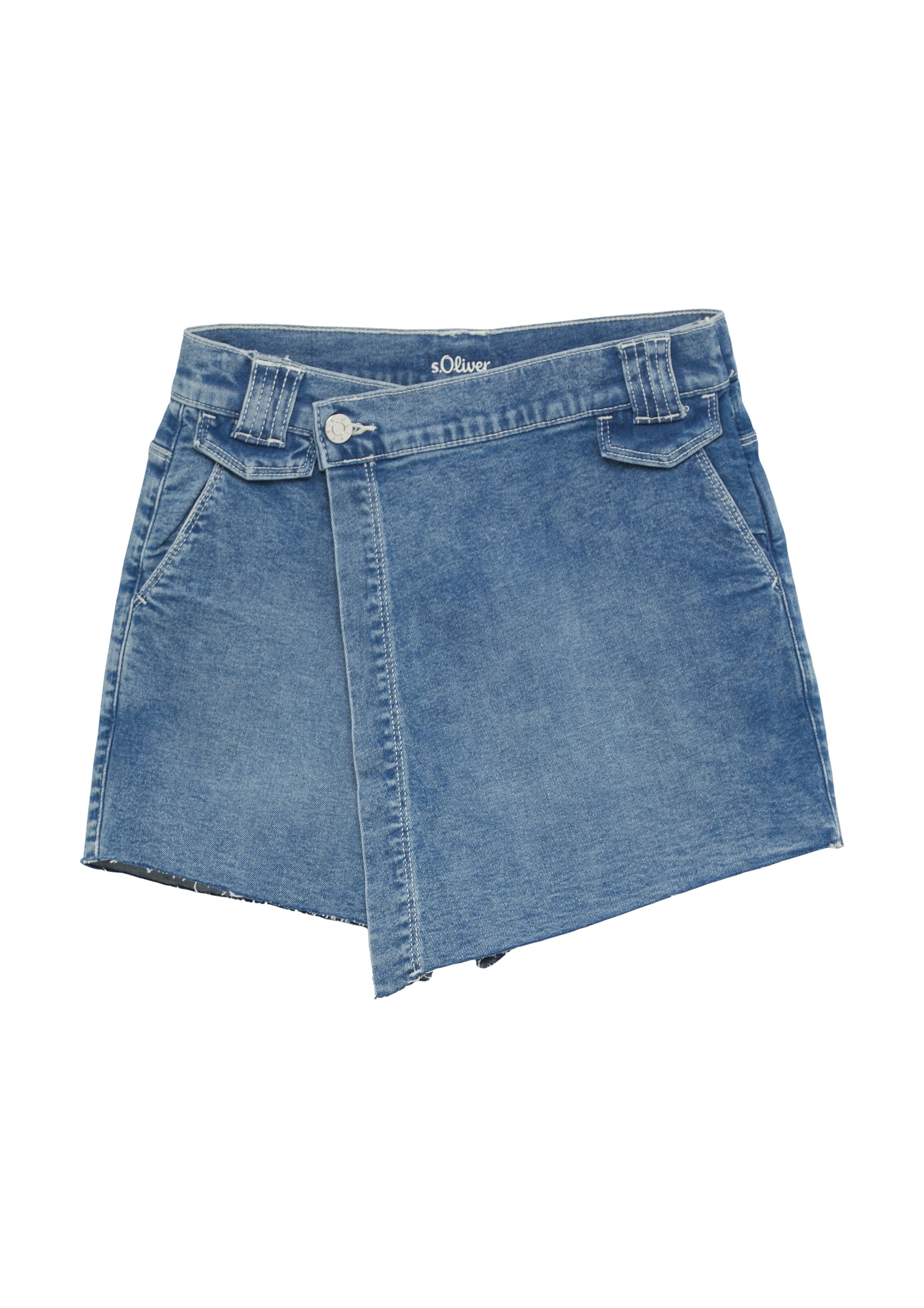 s.Oliver Nederdel i blå: forside