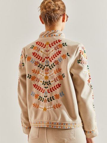 Bianco Lucci Between-season jacket in Beige