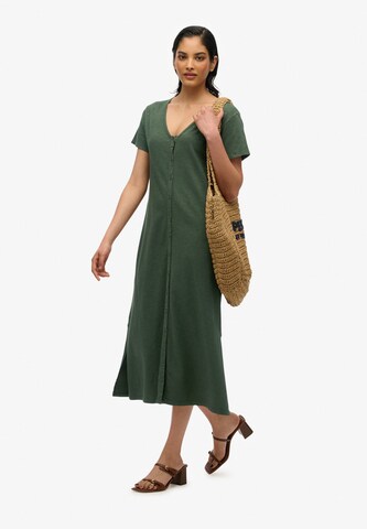 Robe-chemise Superdry en vert