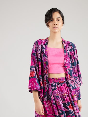 Lollys Laundry Bluzka 'Elif' w kolorze fioletowy: przód