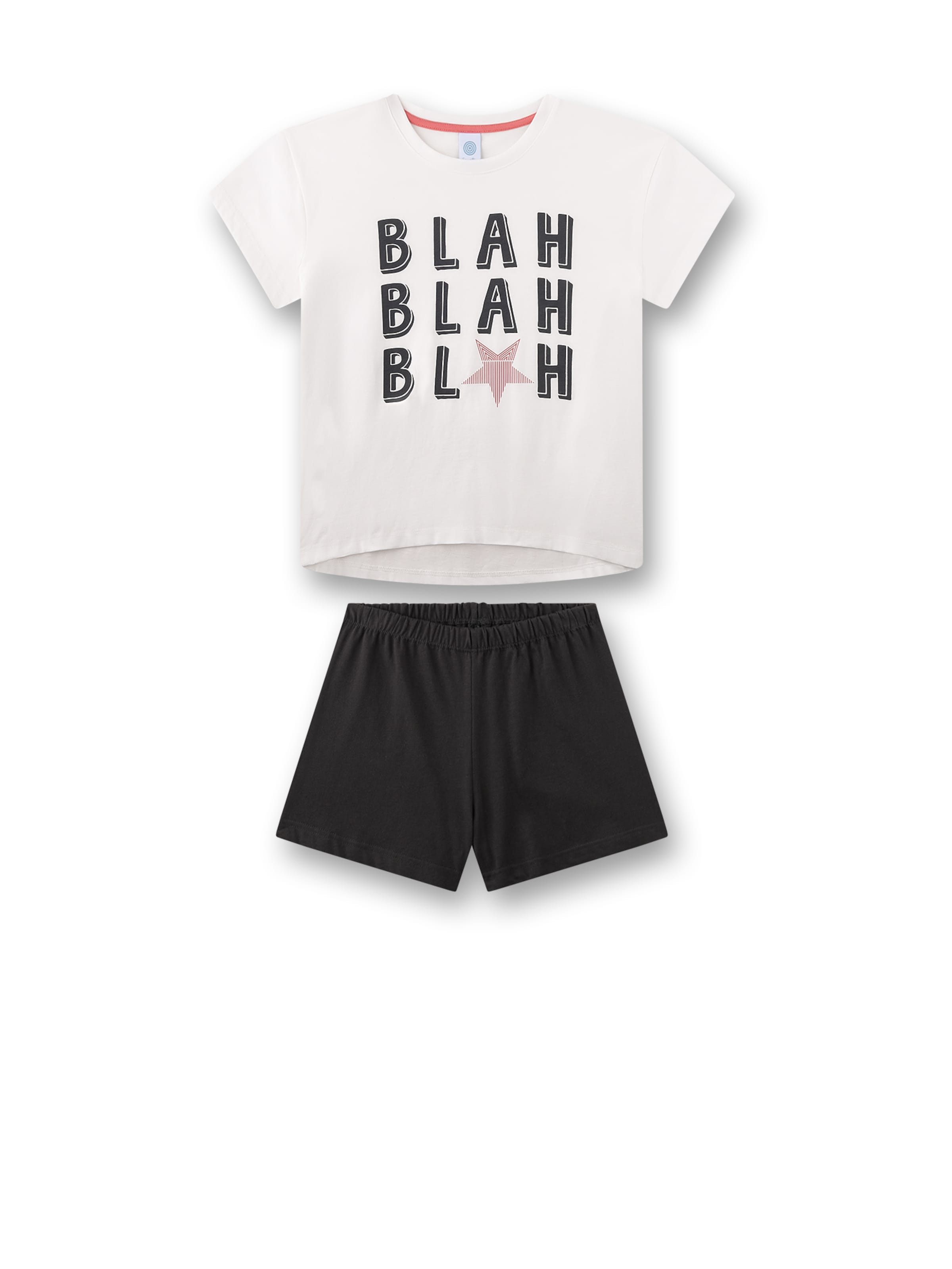 Sanetta - Pijama en beige: frente