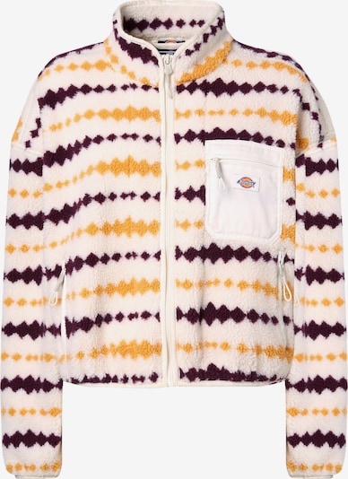 Jachetă  fleece DICKIES pe lila / portocaliu / alb natural, Vizualizare produs