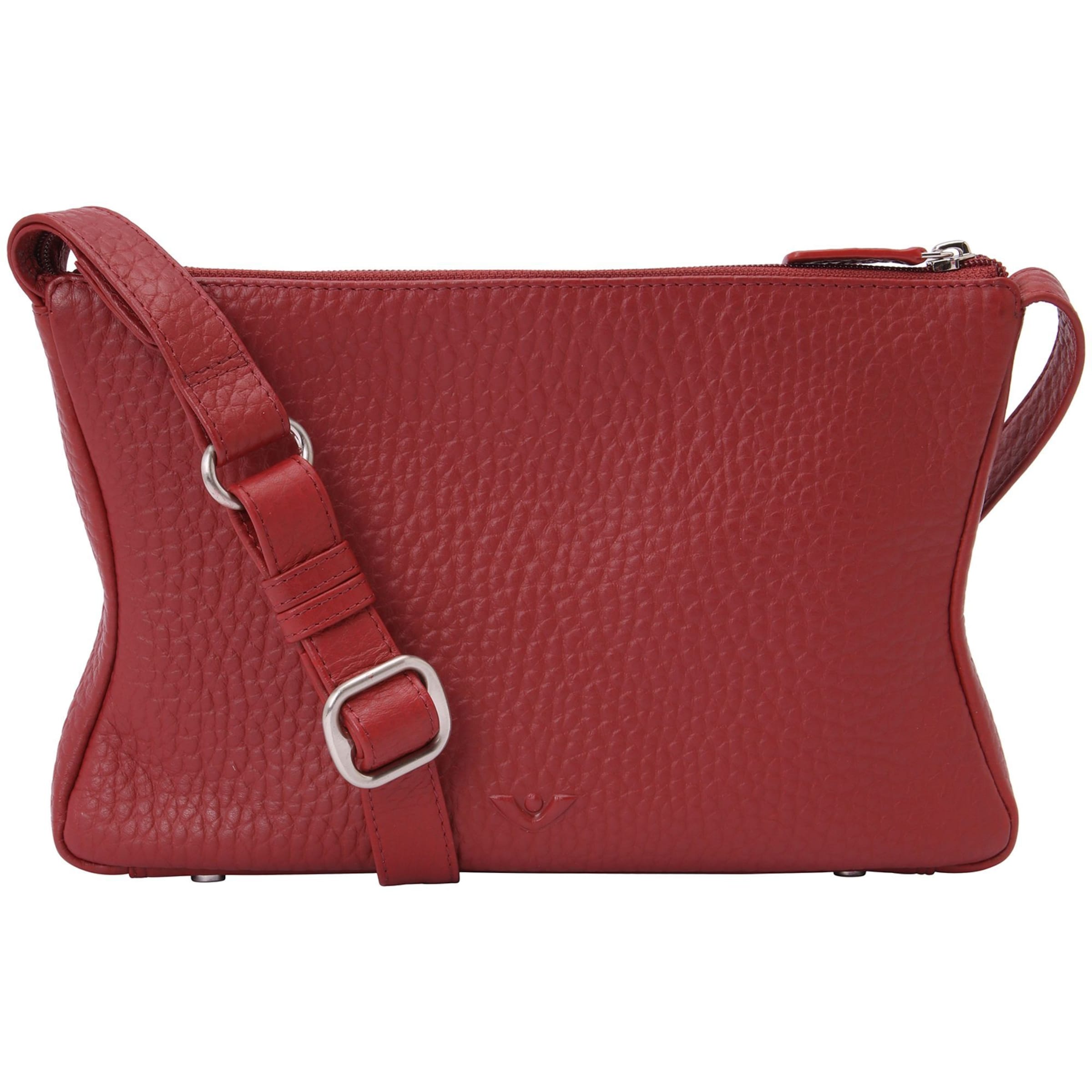 VOi Schoudertas 'Hirsch' in Rood: voorkant