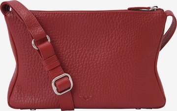 Borsa a tracolla 'Hirsch' di VOi in rosso: frontale