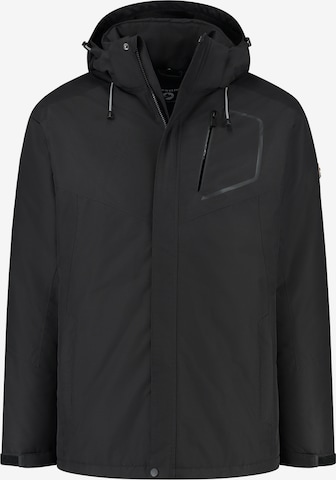 Travelin Winter Jacket 'Pontus' in Black: front