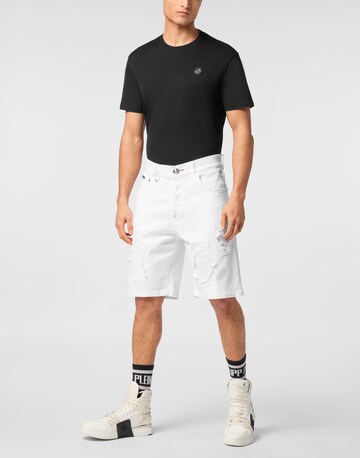 Philipp Plein - regular Vaquero en blanco