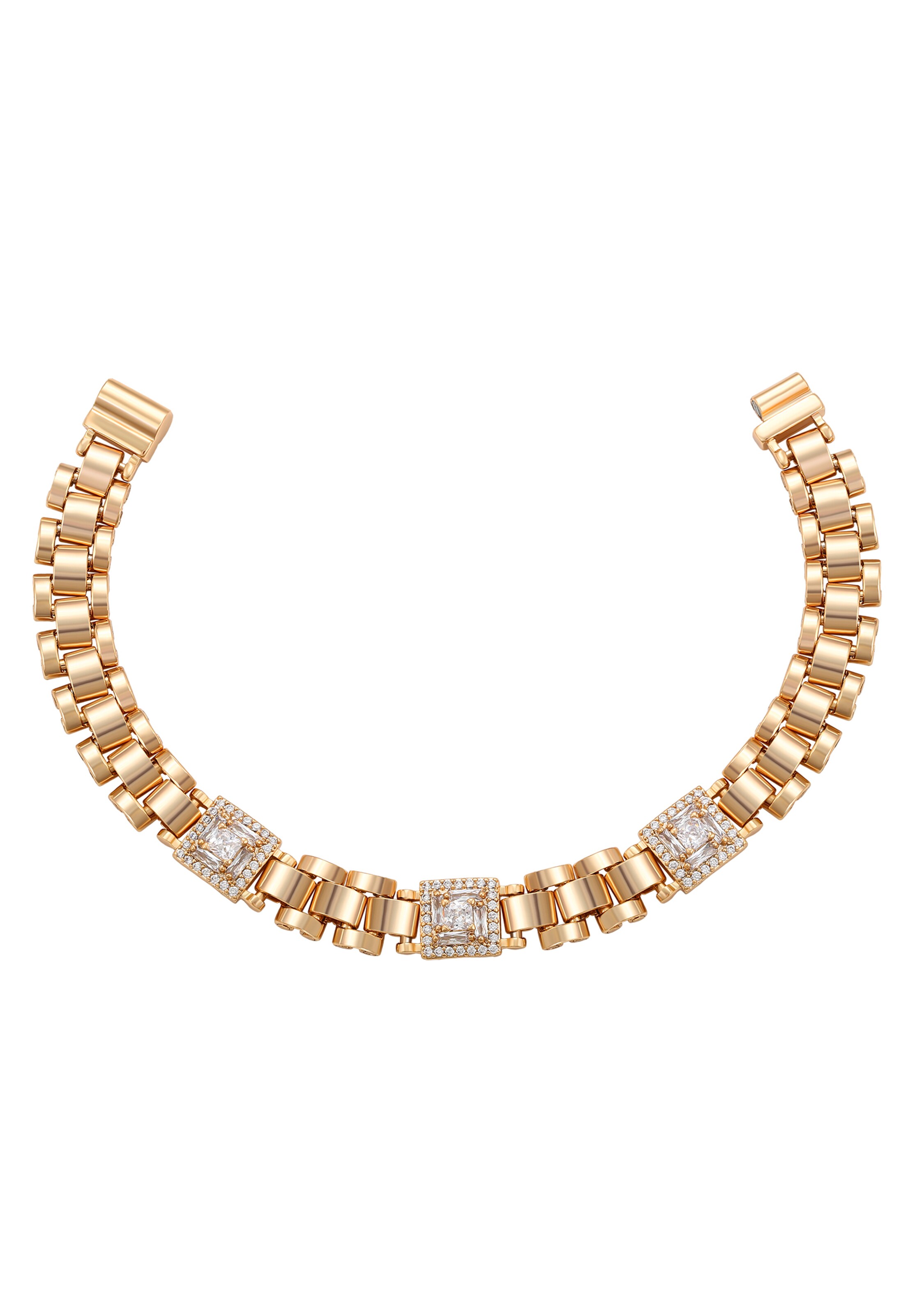 Bracelet faina en or : devant