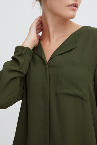 Oxmo - Blusa 'Hally' en verde