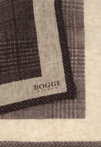 Boggi Milano ' Pocket Square Prince of Wales Check Wool ' in Braun