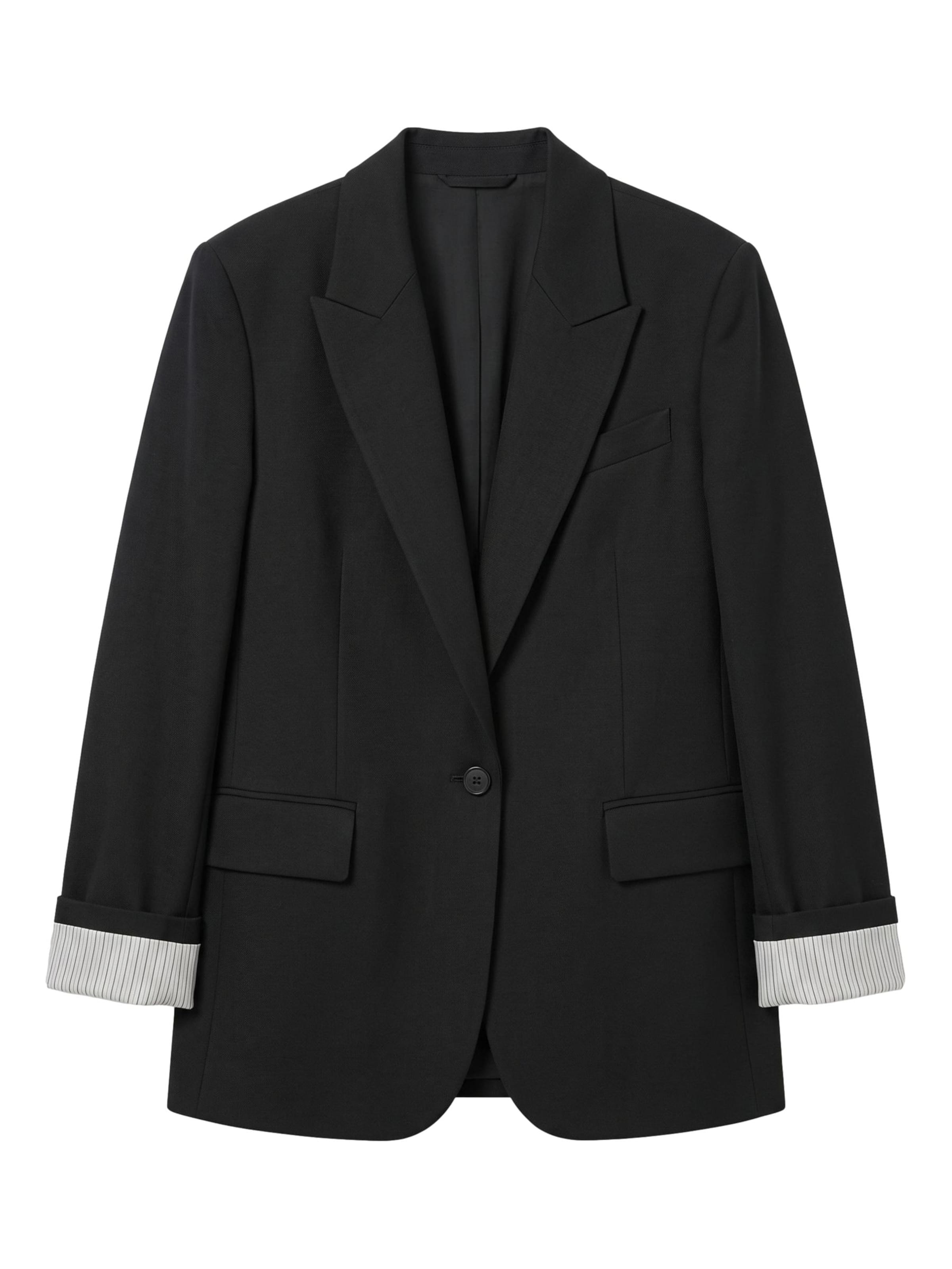 Blazer Bhoem en noir : devant