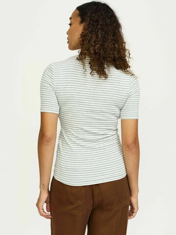 Soft Rebels Top ' SRFenja ' in Grey: back