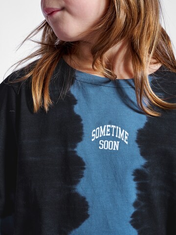 SOMETIME SOON Shirt 'River' in Blauw