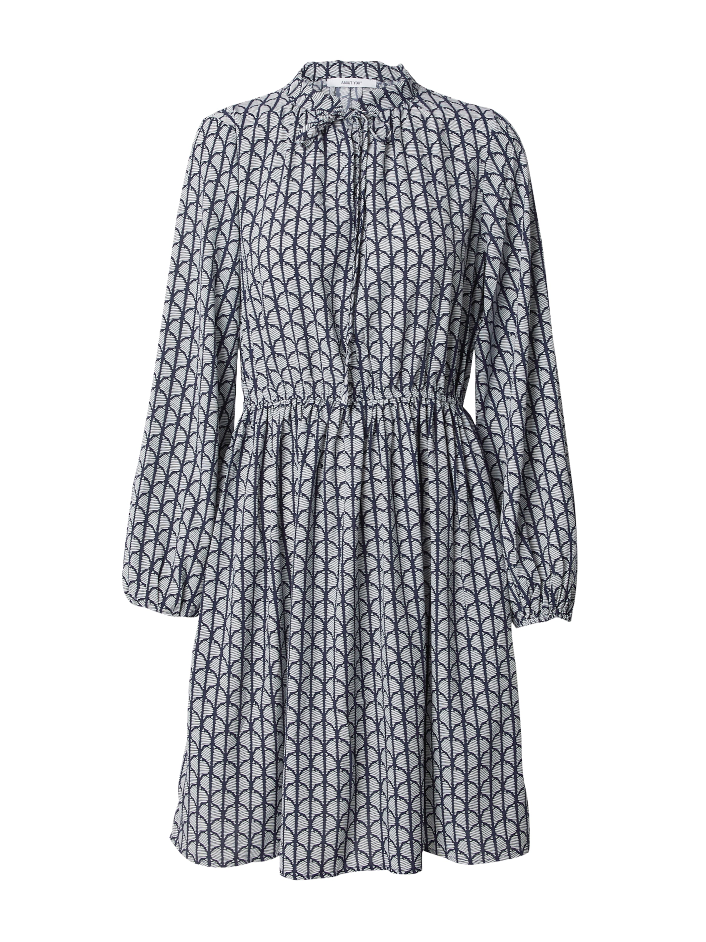 ABOUT YOU Vestido camisero 'Tessy Dress' en azul / blanco, Vista del producto