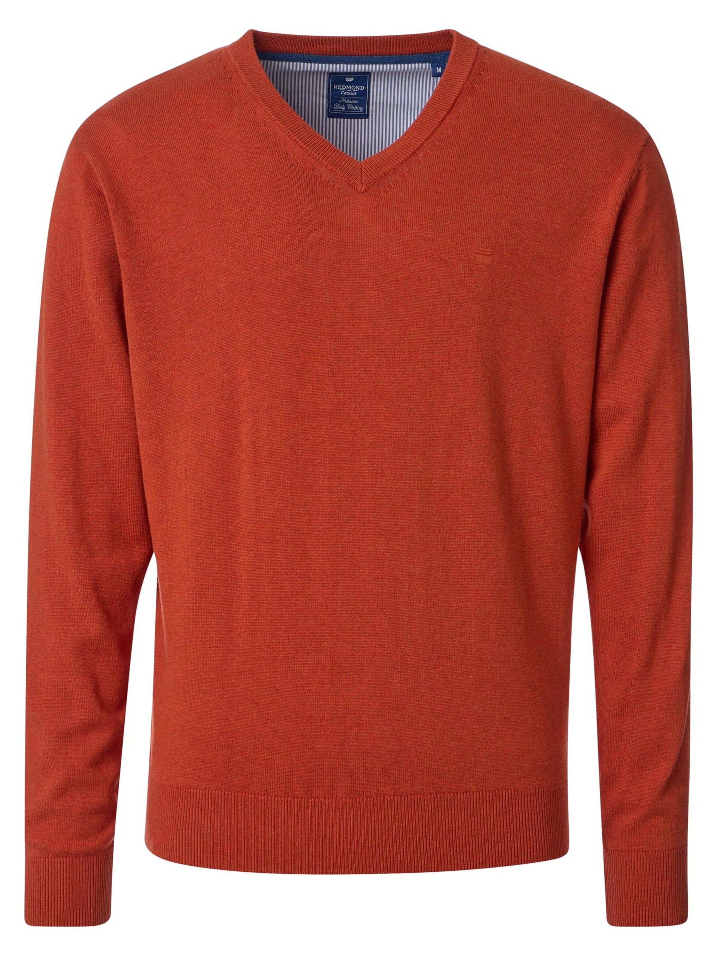 redmond Sweater 'Basic' in Red: front