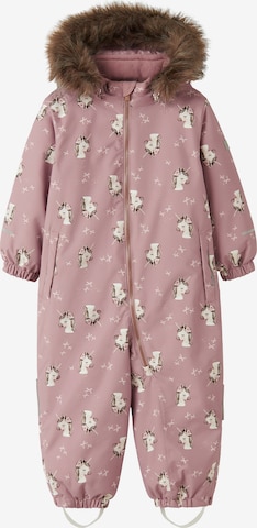 rožinė NAME IT Funkcinis kostiumas 'NMFSNOW10': priekis