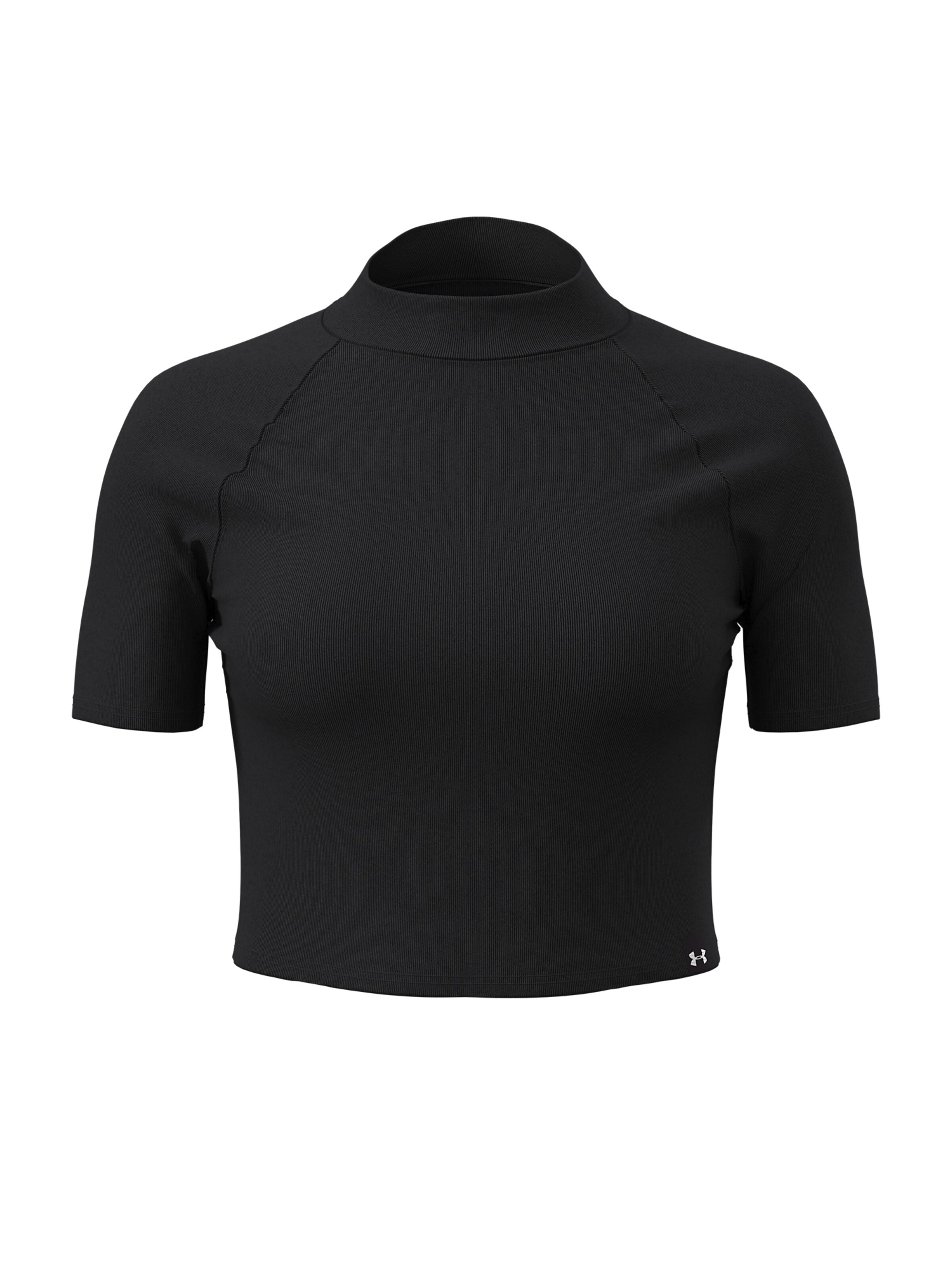 UNDER ARMOUR Functioneel shirt 'Rival' in Zwart: voorkant