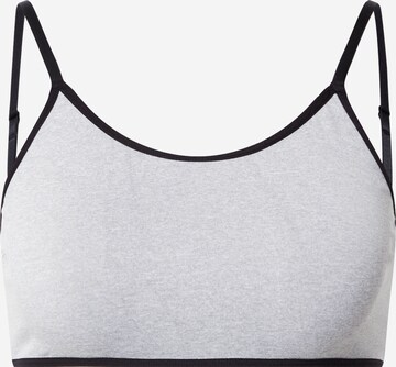 ABOUT YOU Bralette Bra 'Anais' in Grey: front