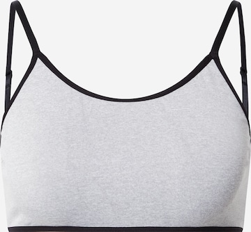 ABOUT YOU Bralette Bra 'Anais' in Grey: front