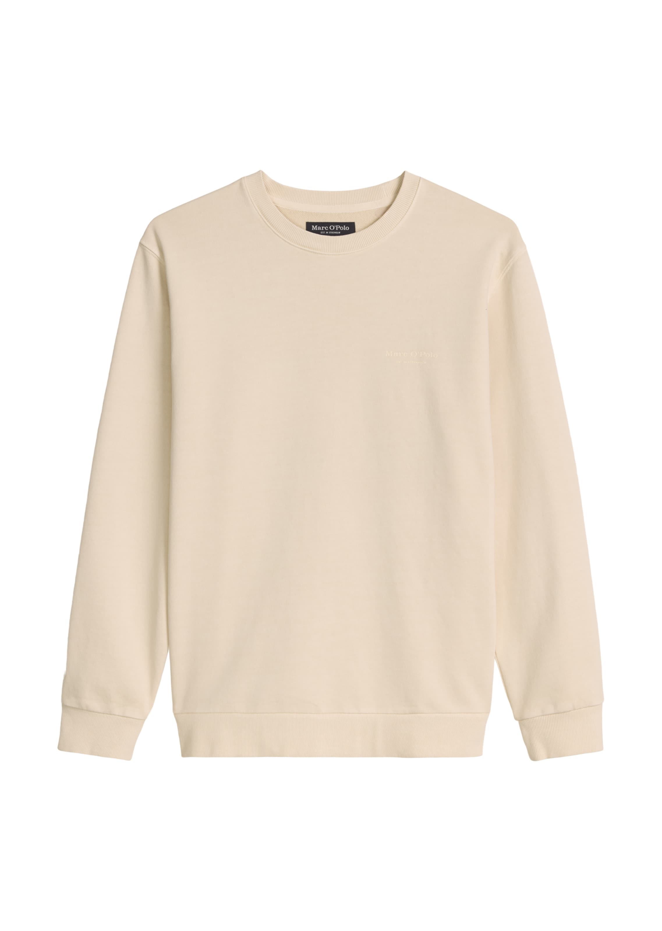Marc O'Polo Sweatshirt in Beige: front