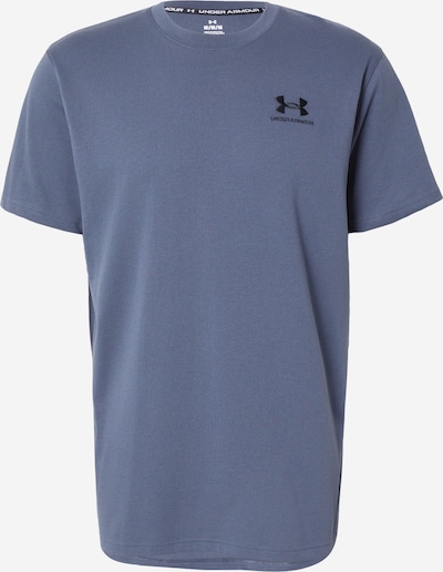 XS dydžio Sportiniai marškinėliai iš UNDER ARMOUR, spalva – safyro / juoda, Prekių apžvalga
