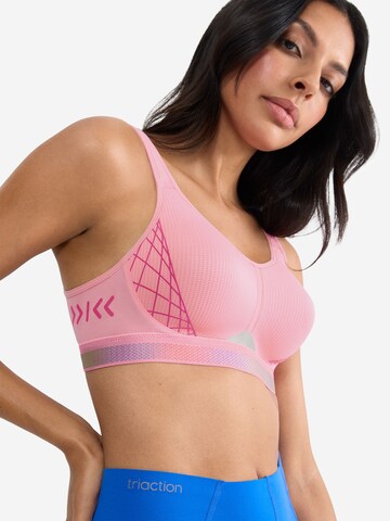 TRIUMPH Bralette Sports bra ' Triaction Cardio Flow ' in Pink