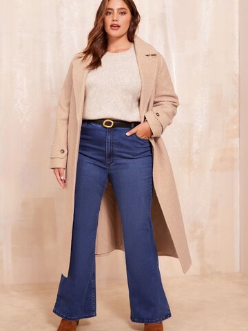 Manteau mi-saison Friends Like These en marron