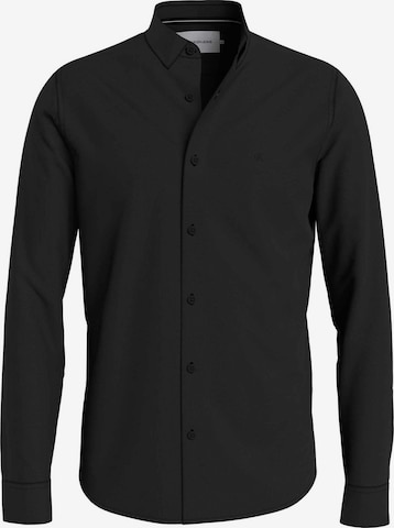Calvin Klein Jeans Business Shirt in Black: front
