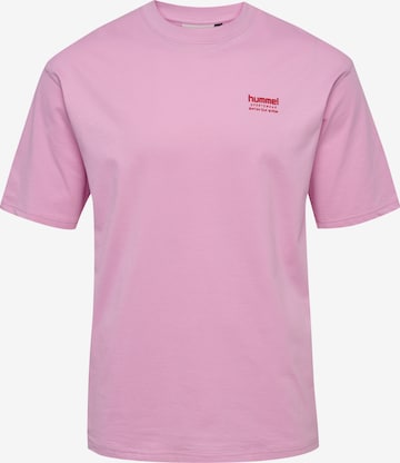 Hummel T-Shirt 'Football' in Pink: Vorderseite