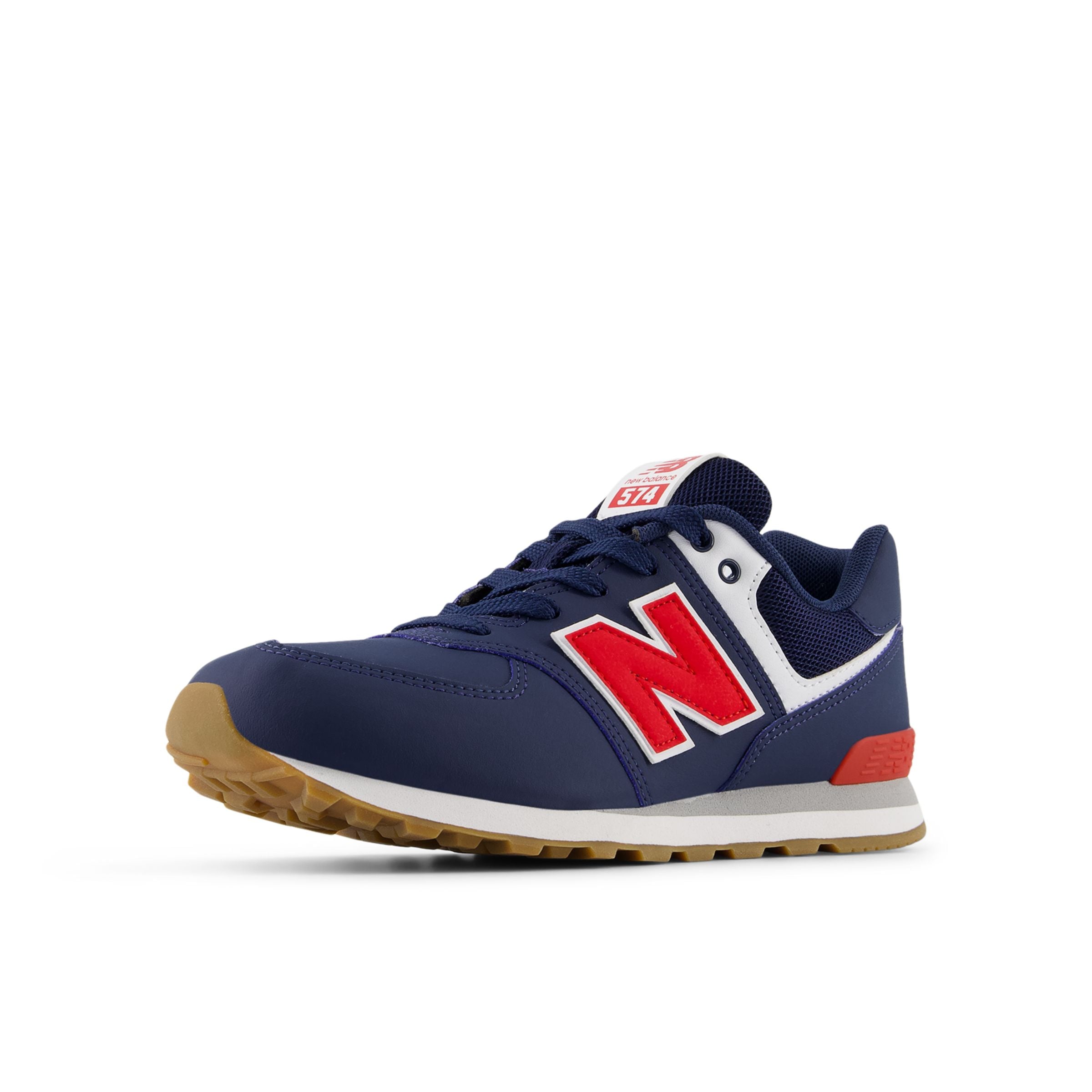 Baskets '574' new balance en bleu : devant