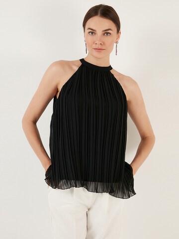 LELA Blouse in Black: front