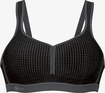ANITA Bustier BH 'Performance' in Schwarz: Vorderseite