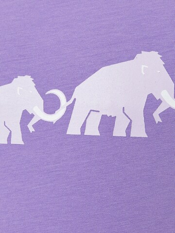 MAMMUT Shirt in Purple