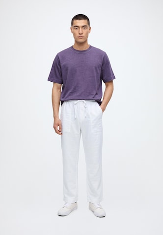 T-Shirt Abercrombie & Fitch en violet : devant