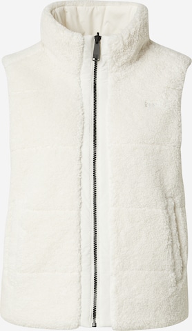 DKNY Performance Sportbodywarmer in Beige: voorkant