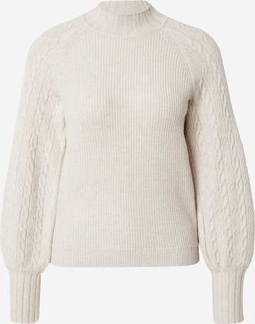 OBJECT Sweater 'Ivy' in Beige: front