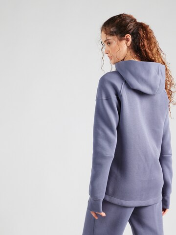 Nike Sportswear Sweatjacke 'TECH FLEECE' in Lila