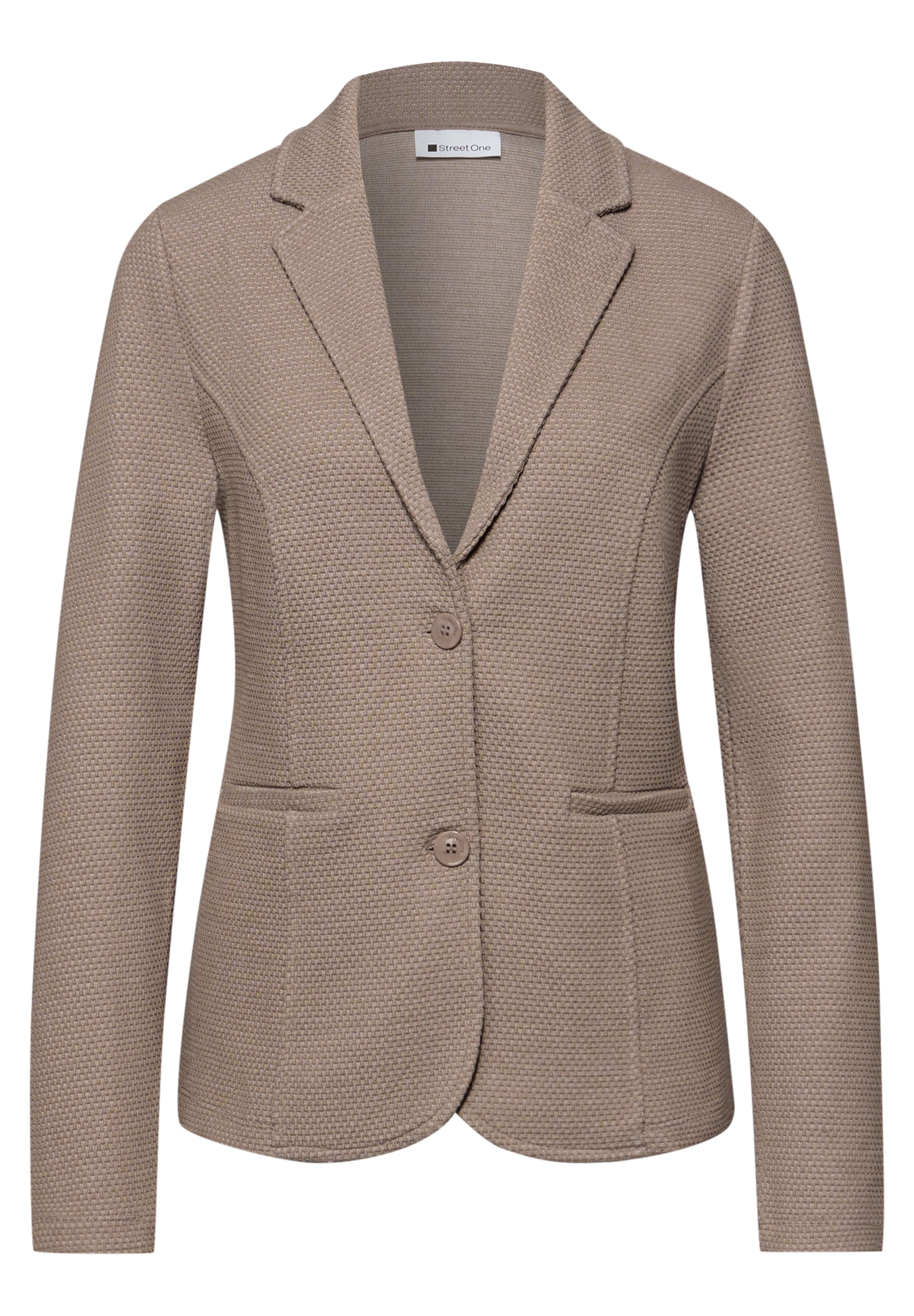 STREET ONE Blazer in Braun: Vorderseite