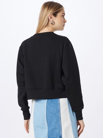 GUESS Sweatshirt 'LINFEA' in Black