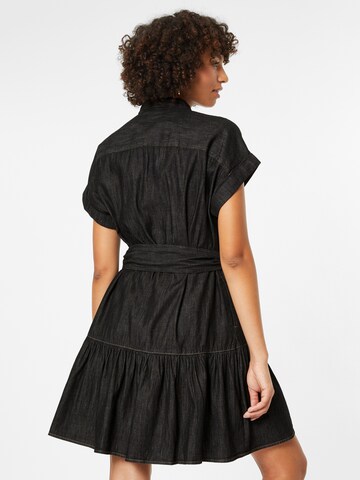 Lauren Ralph Lauren - Vestido camisero en negro