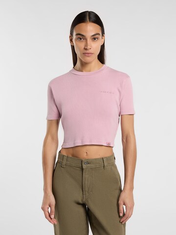 DICKIES - Camiseta 'PLENTYWOOD' en rosa: frente
