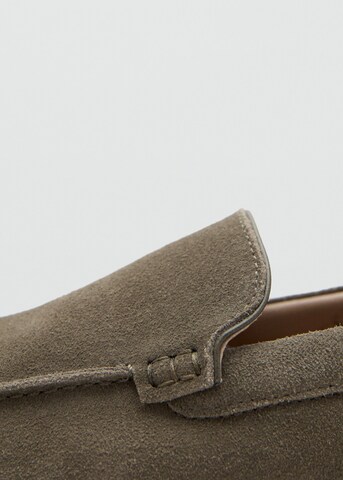 MANGO MAN Classic Flats 'Easy' in Green