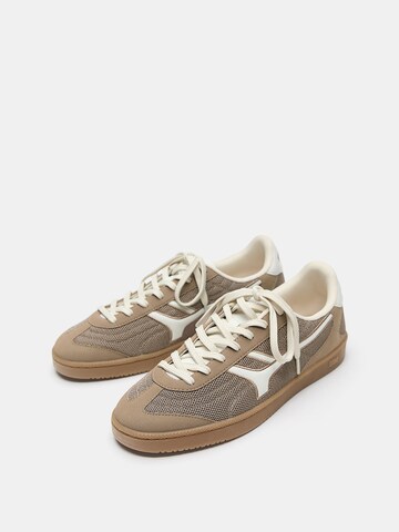 Pull&Bear Rövid szárú sportcipők - barna