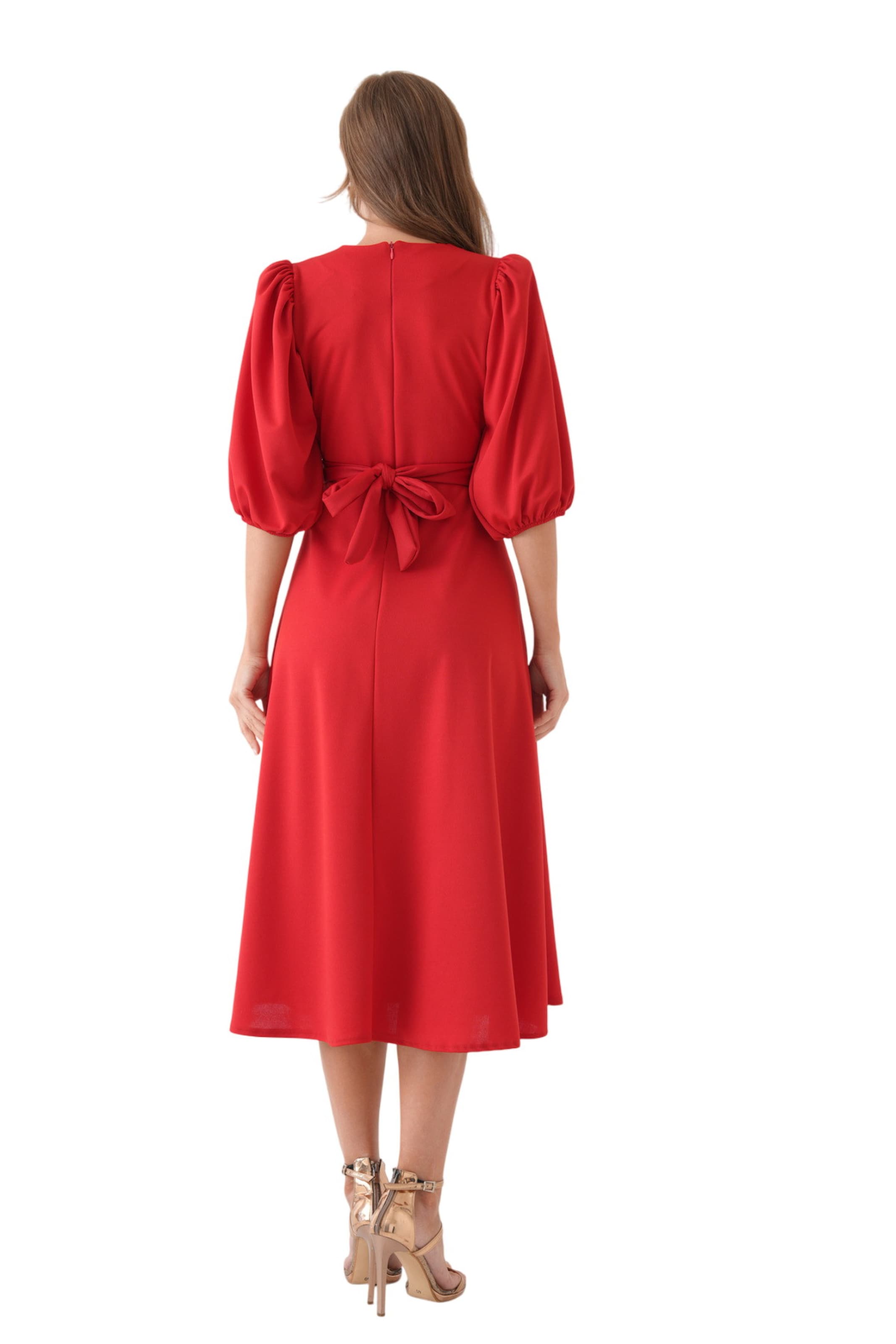 WOMAN VISION Kleid in Rot
