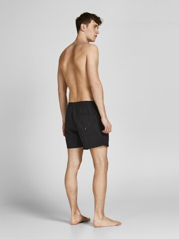 JACK & JONES - Calções de banho 'Crete' em preto