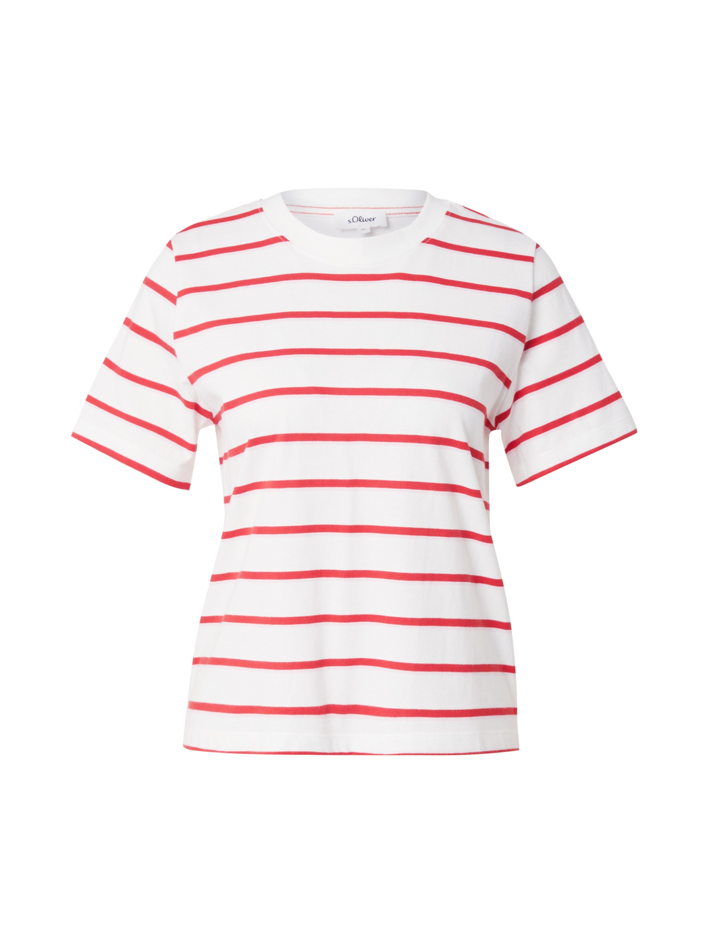 T-shirt s.Oliver en blanc : devant