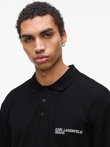 KARL LAGERFELD JEANS Тениска в черно