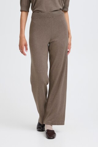 Regular Pantalon 'BYMorla' b.young en marron : devant