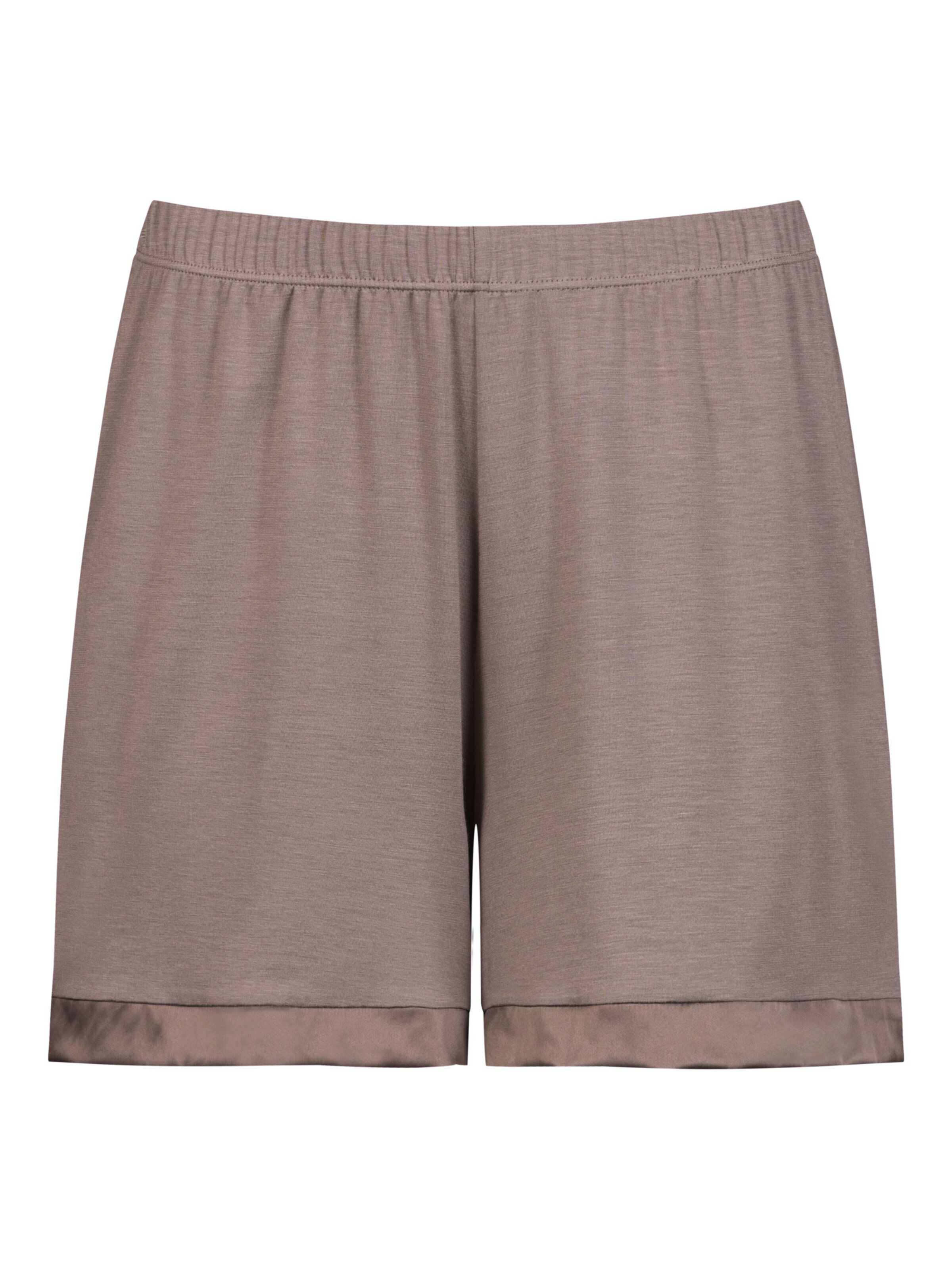 Pantalon de pyjama Mey en marron : devant